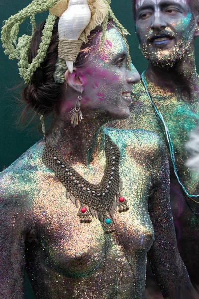 38th Annual Mermaid Parade- Brooklyn Nova Iorque EUA — Fotografia de Stock